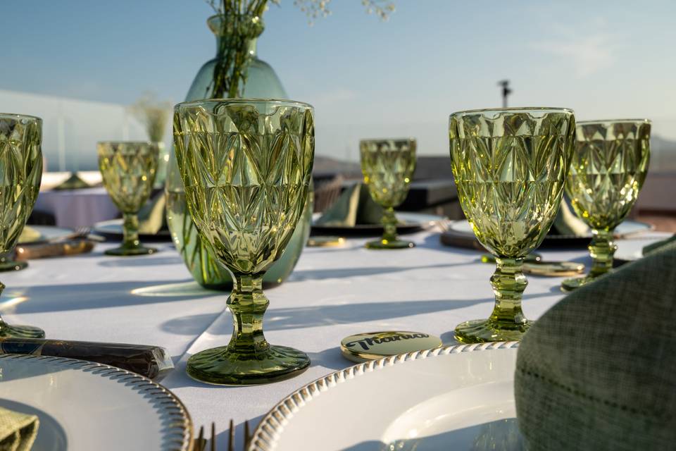 Coordinación de eventos a detalle