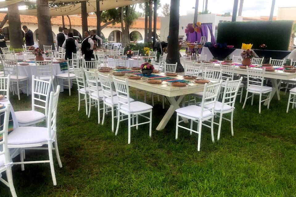 Evento jardín