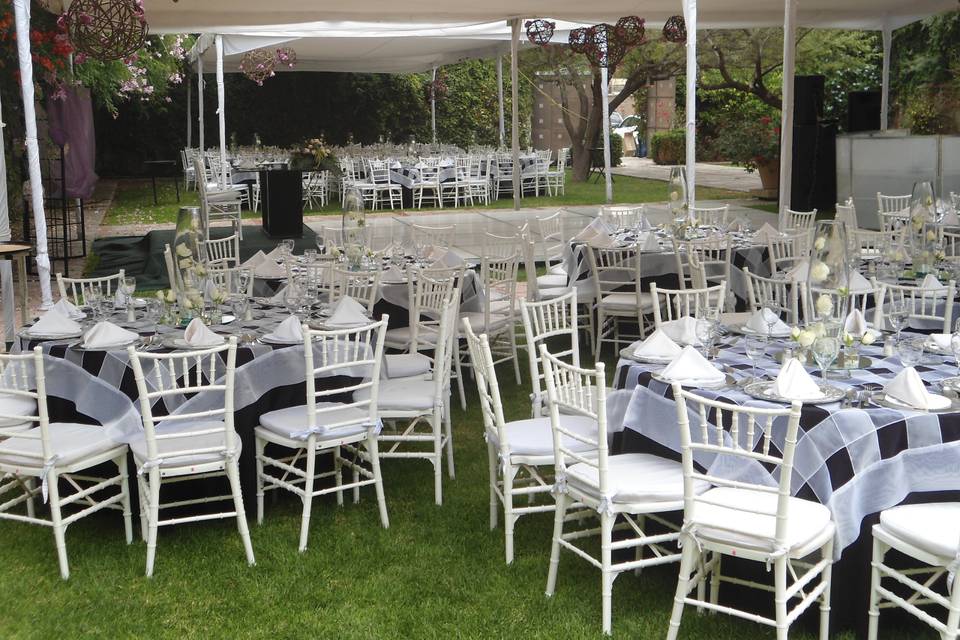 Jardín para eventos