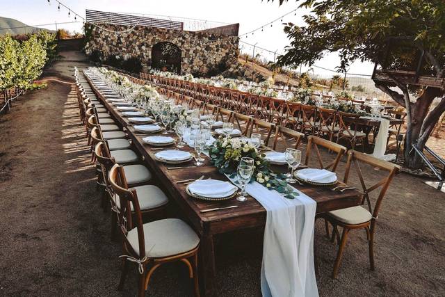 bajo plato blanco vintage - Renta de mobiliario para eventos en Mexicali