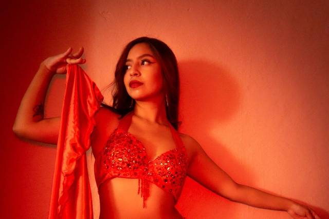 Show de Bellydance y Luces