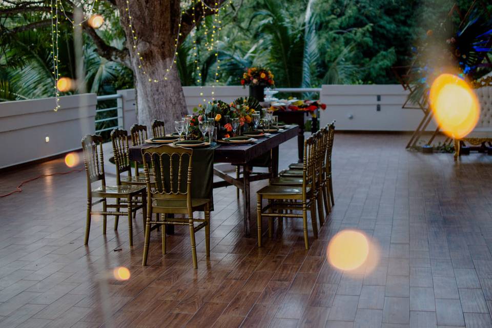 Bodas en terraza