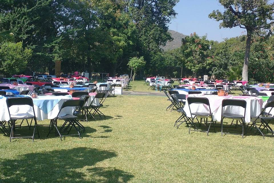 Banquete al aire libre