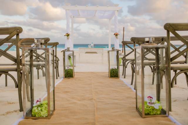 Gazebo en playa