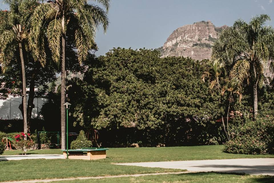 Vista al tepozteco