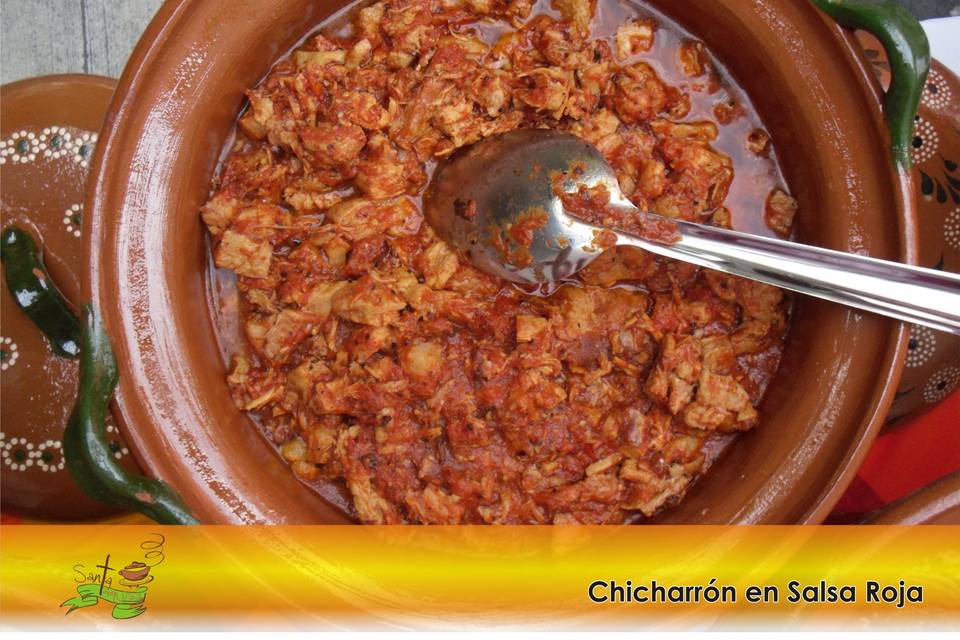 Chicharrón en salsa