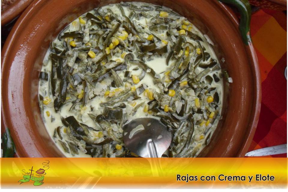 Rajas con crema