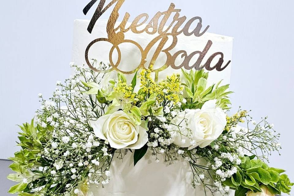 Pastel boda