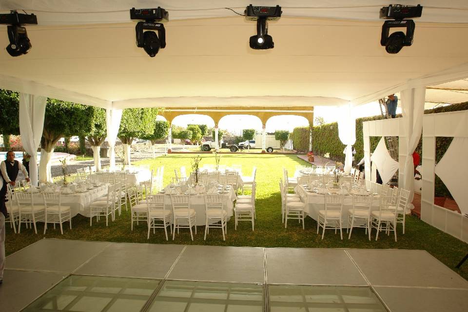 Interior carpa