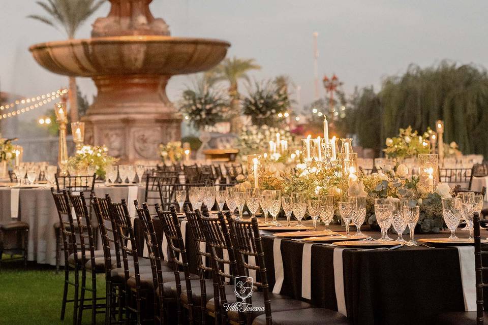 Boda en jardín