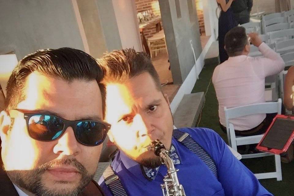 Sax y piano