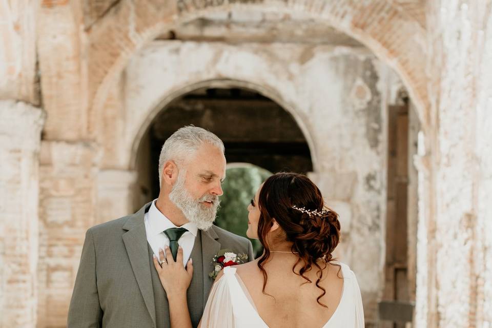 Bride and groom