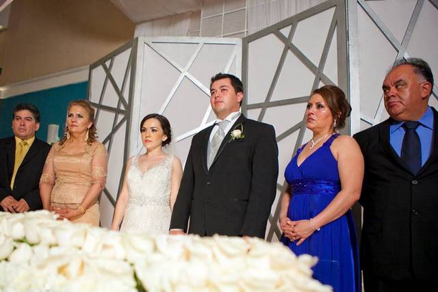 Con la familia