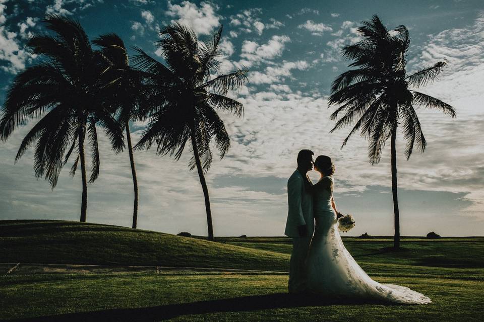 Boda en estrella del mar