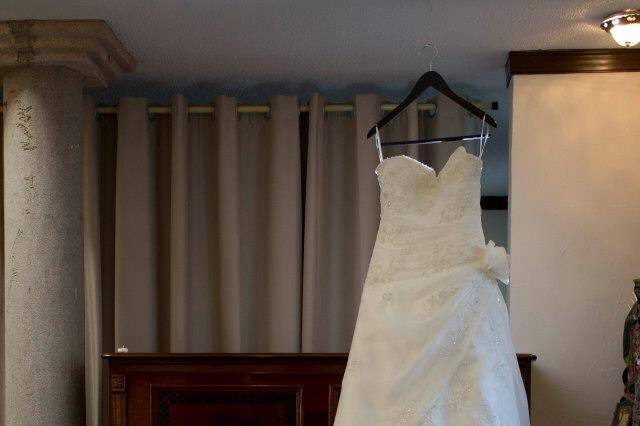 El vestido de la novia