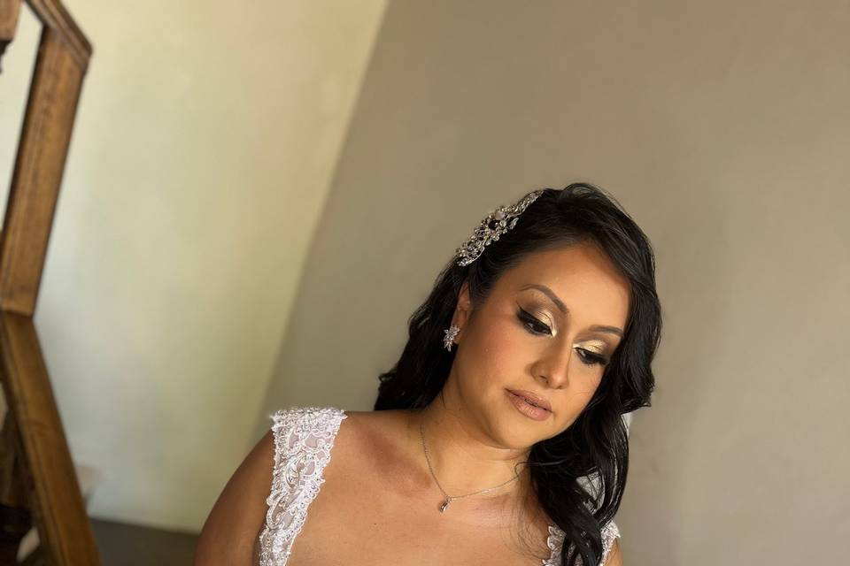 Novia glam