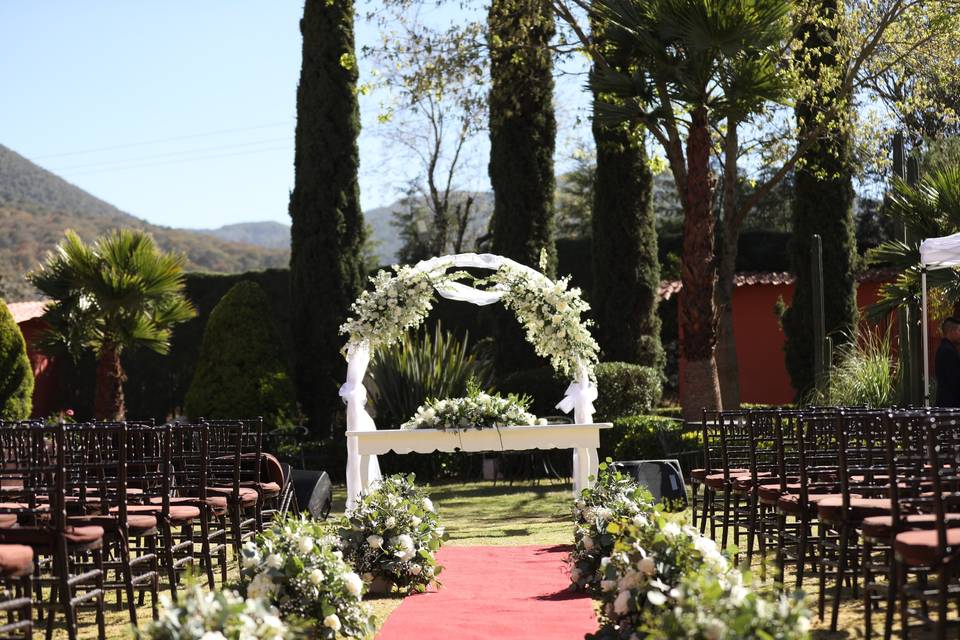 Boda en Jardín