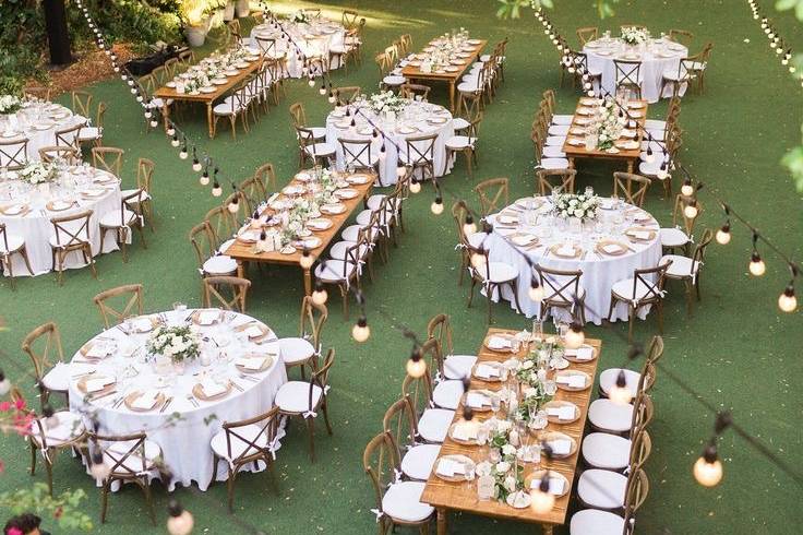 Boda en jardín