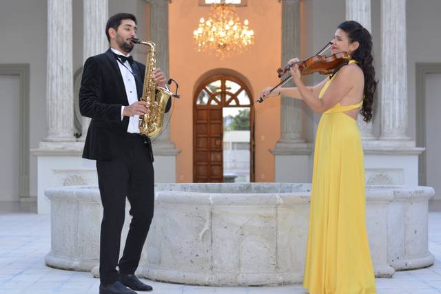 Dúo violín y sax