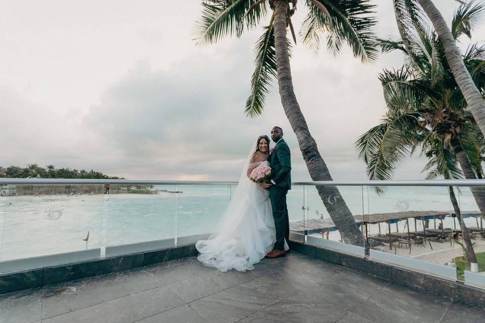 Bride and groom