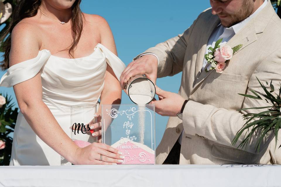 Sand ceremony