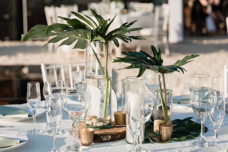 Table set up