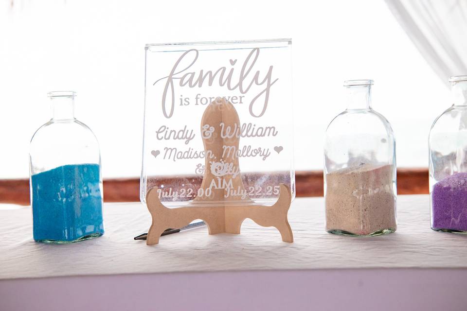 Sand ceremony
