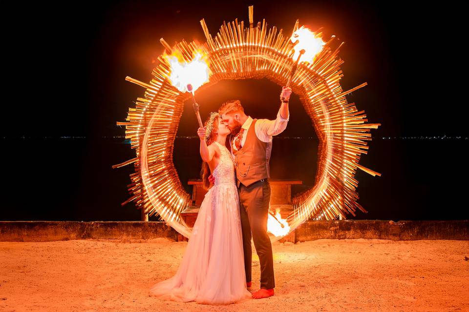 Fire show