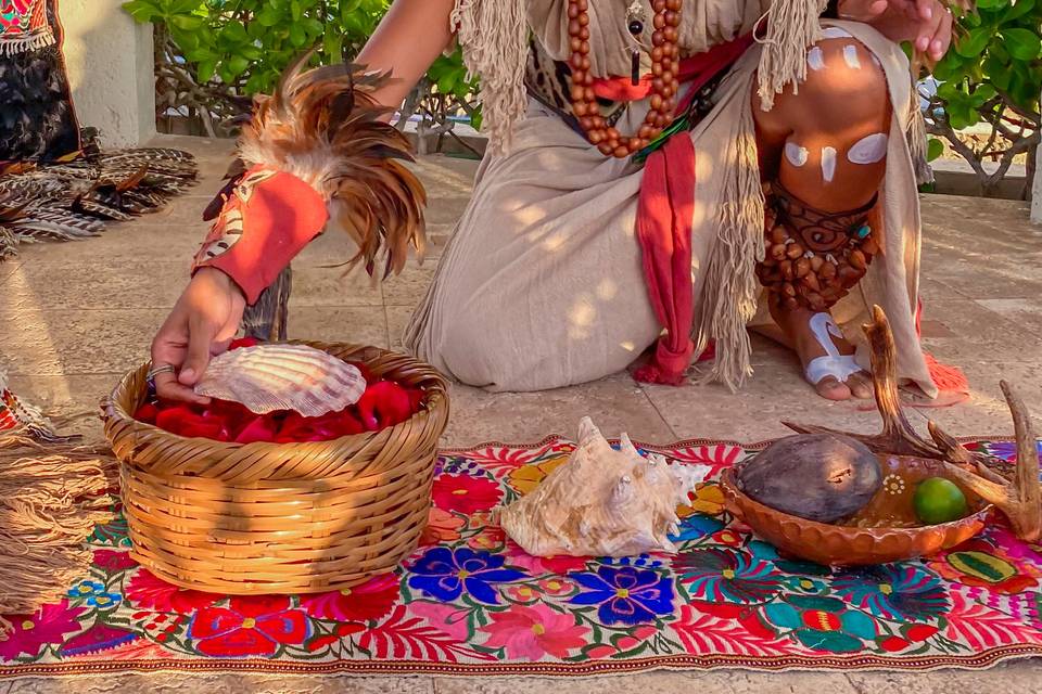 Mayan ceremony