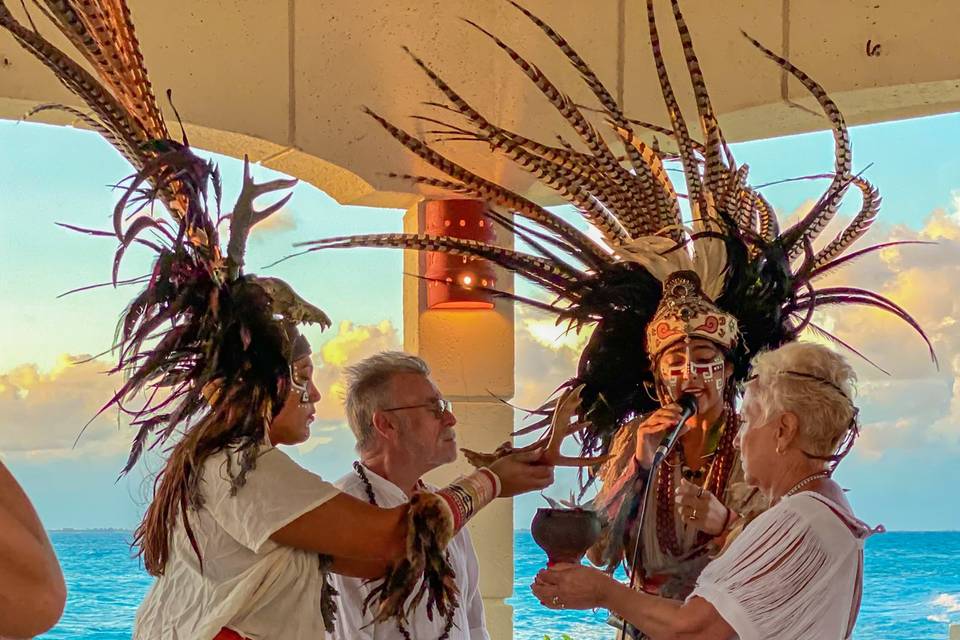 Mayan ceremony