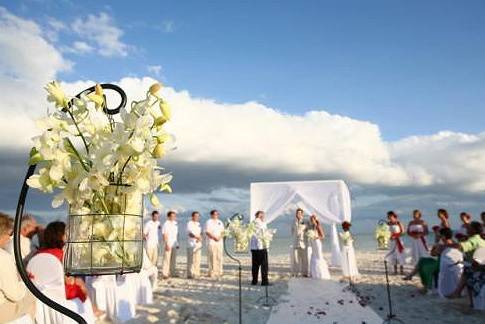Boda en la playa