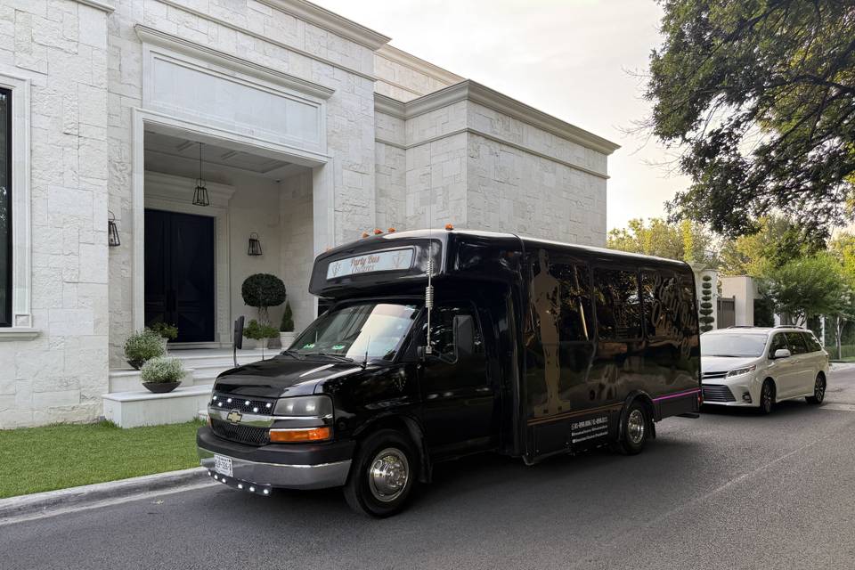 Elegante party bus oscares