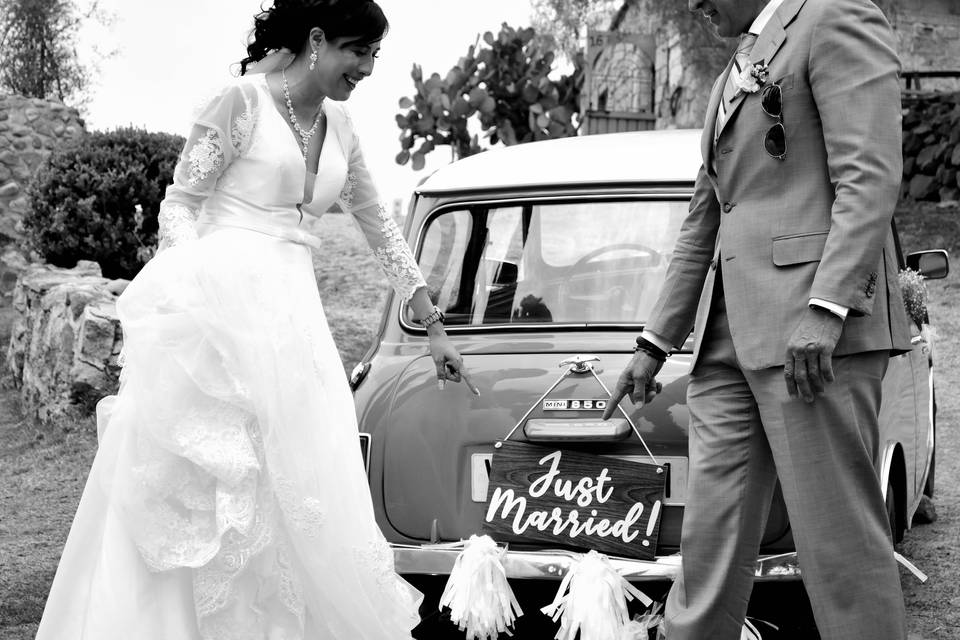 Just married