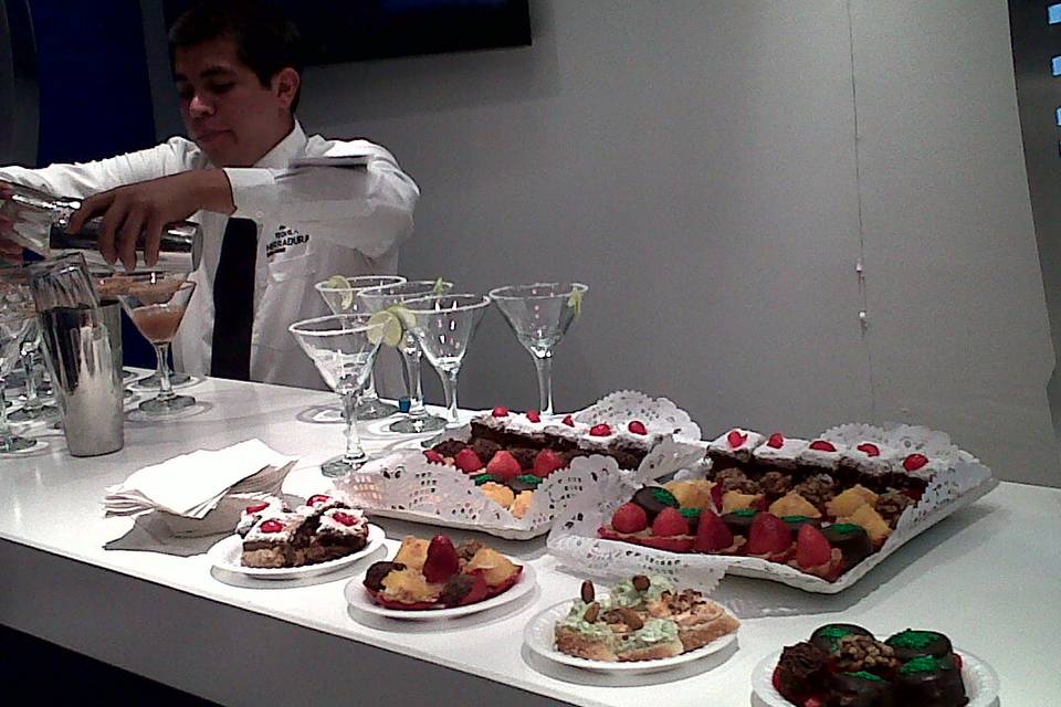 Canapés dulces y salados