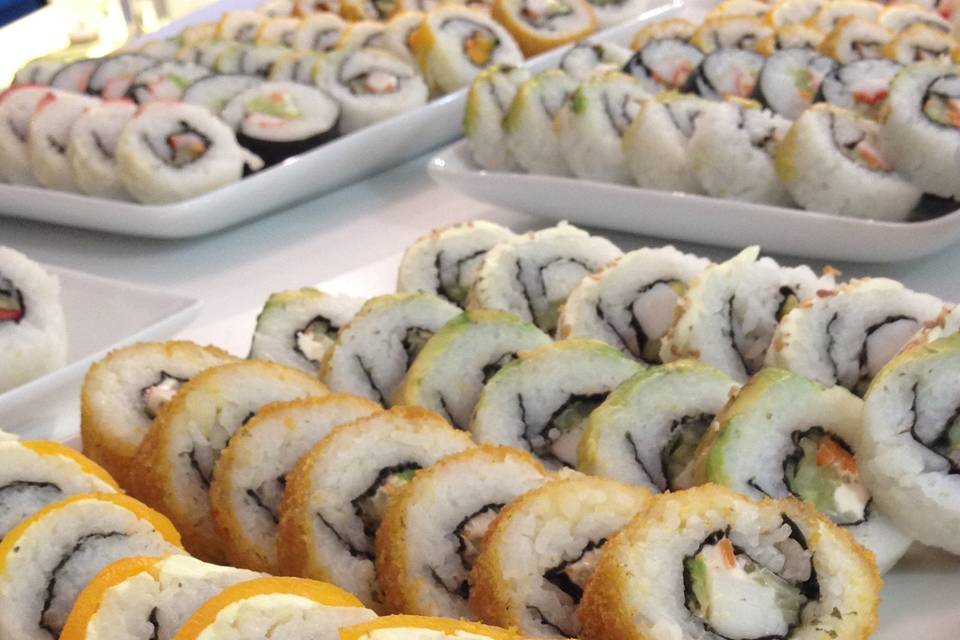 Barra de sushi, las favoritas