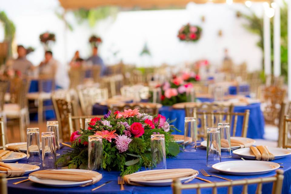 Boda azul