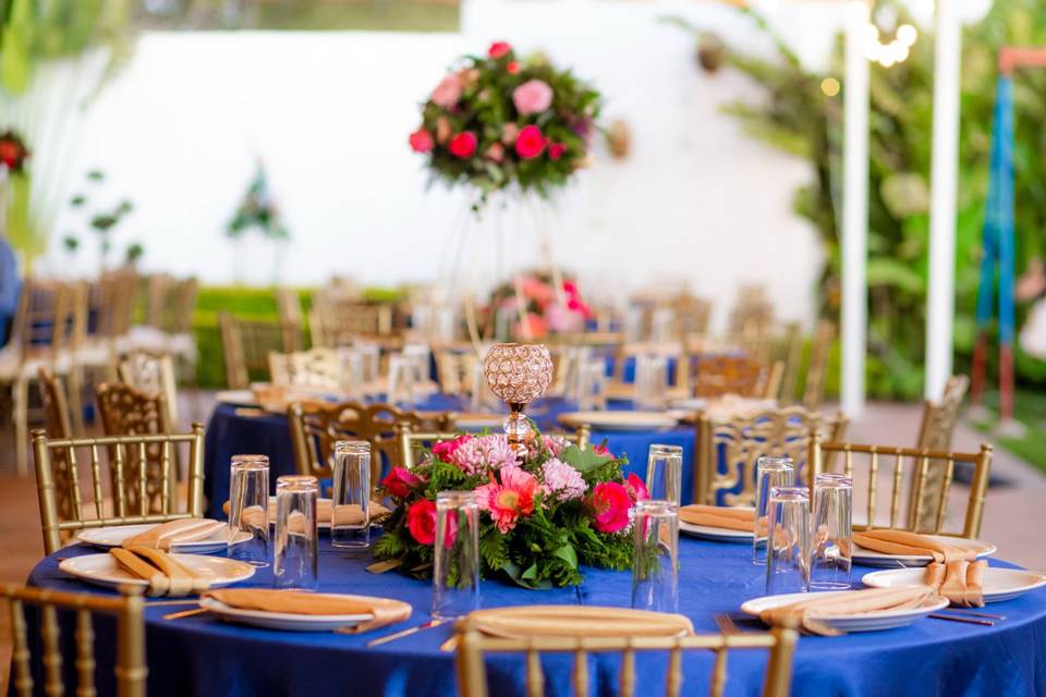 Boda azul