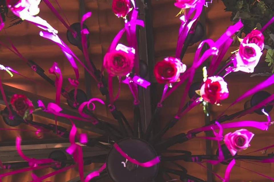 Rosas flotantes