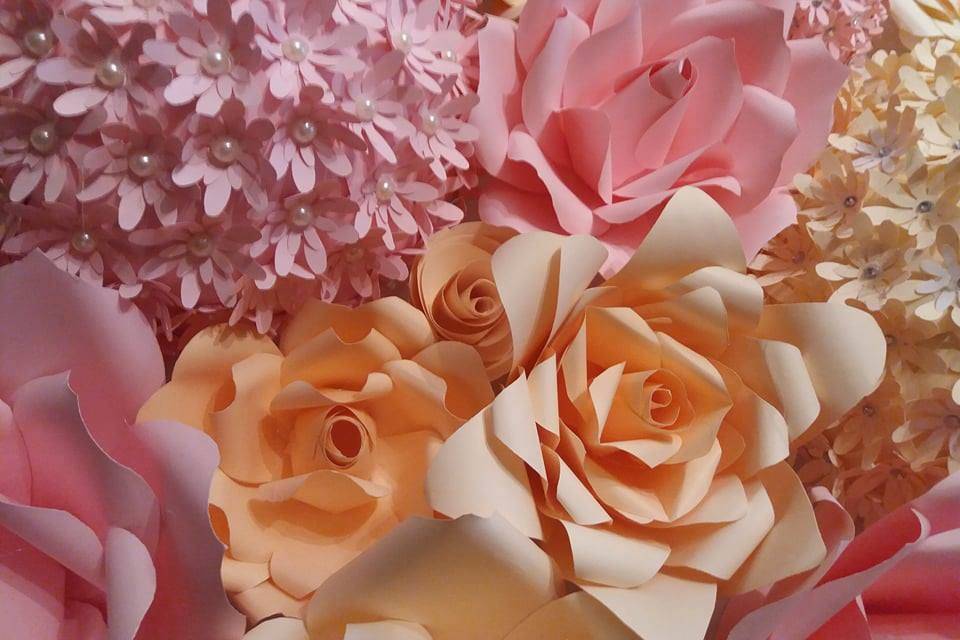 Flores de papel by mendieta