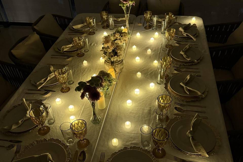 Cena pedida de matrimonio