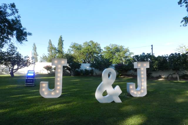 Letras gigantes