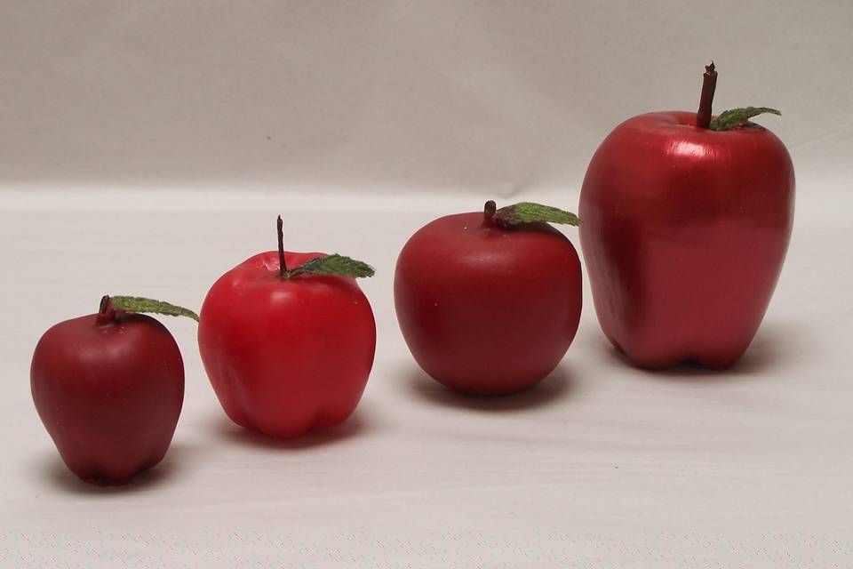 Velas de manzana