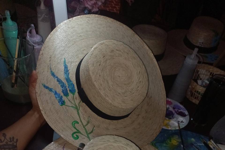 Live painting souvenirs