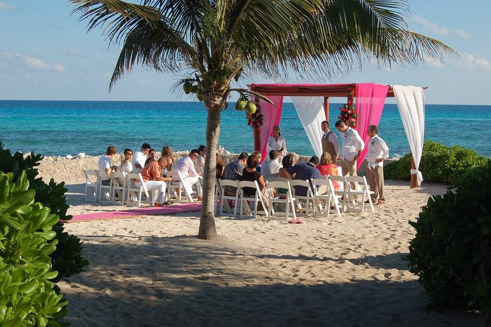 Boda civil Playa del Carmen