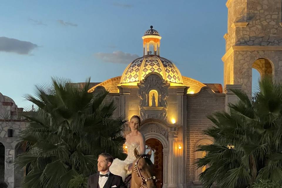 Espacio en el campo para celebraciones