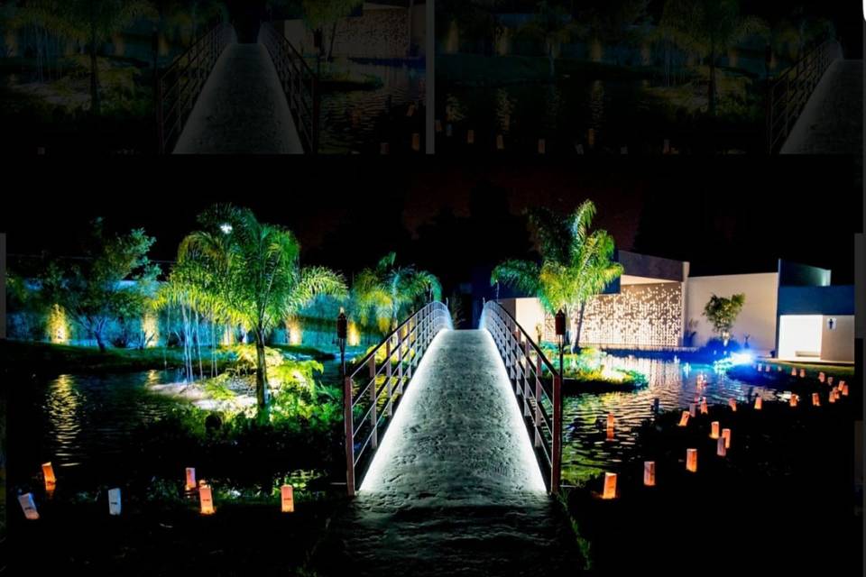 Entrada Jardín de eventos