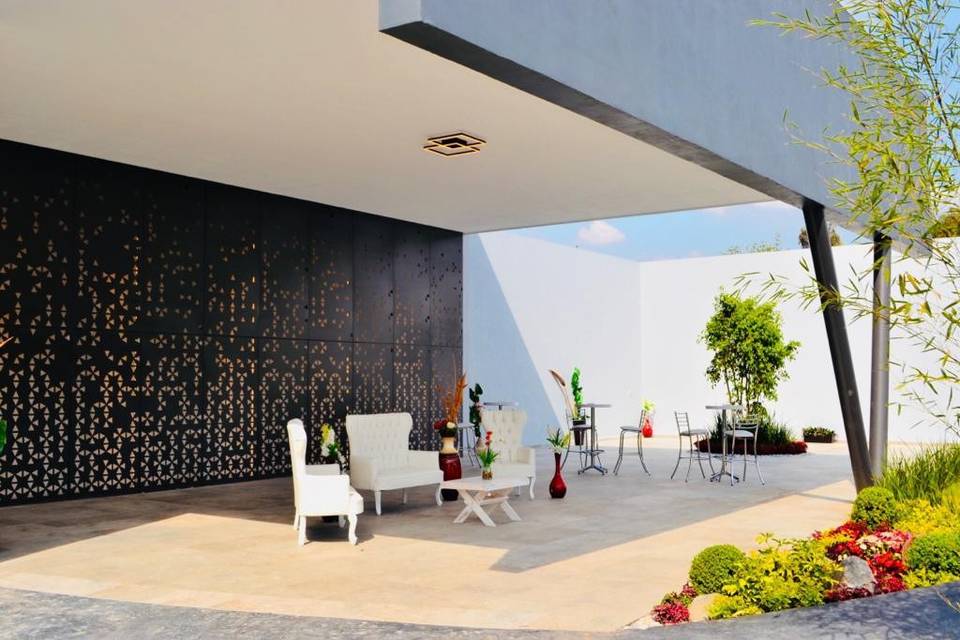 Recepción Jardín de eventos