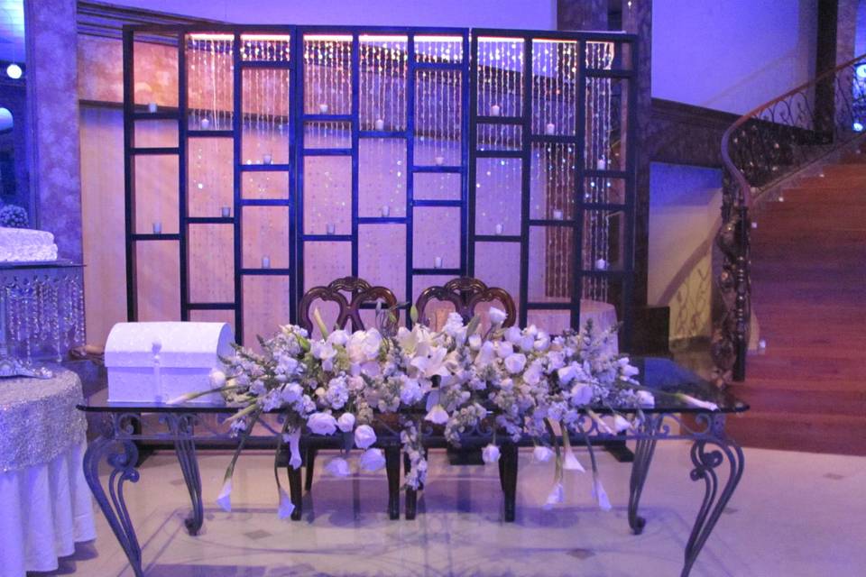 Mesa de honor boda