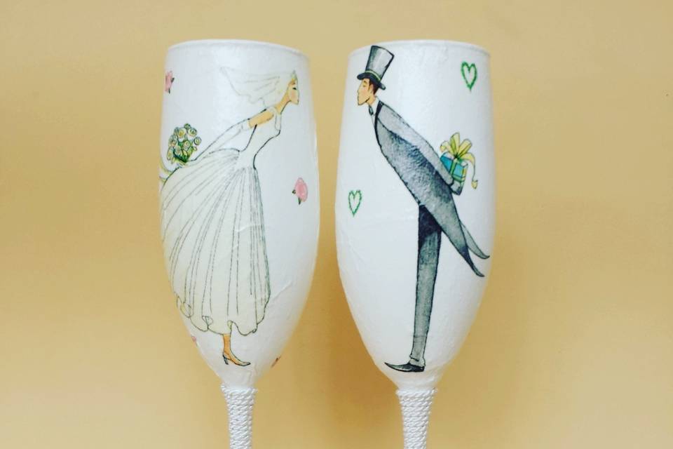 My Wedding Glasses