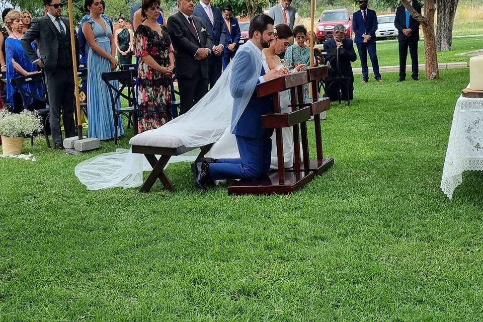 Boda jardín